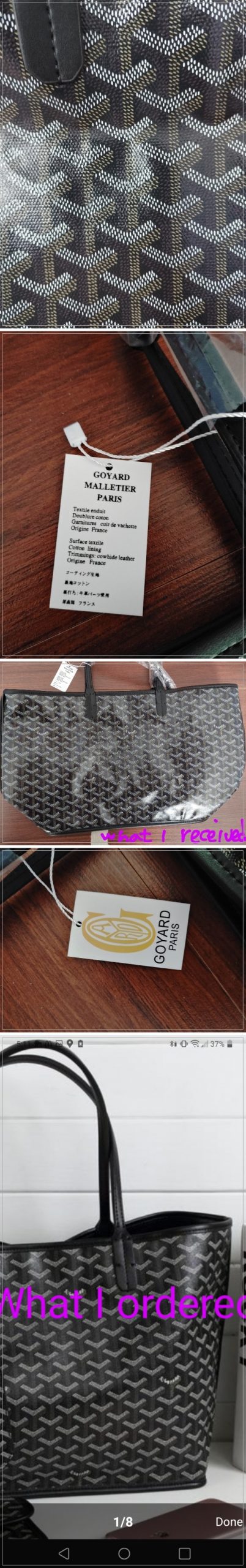 DHgate.com complaint they sold wrong color bag and they still don't refund me(and it is illegal immitation bag)