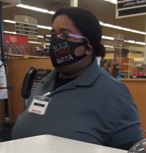 Racist facemask
