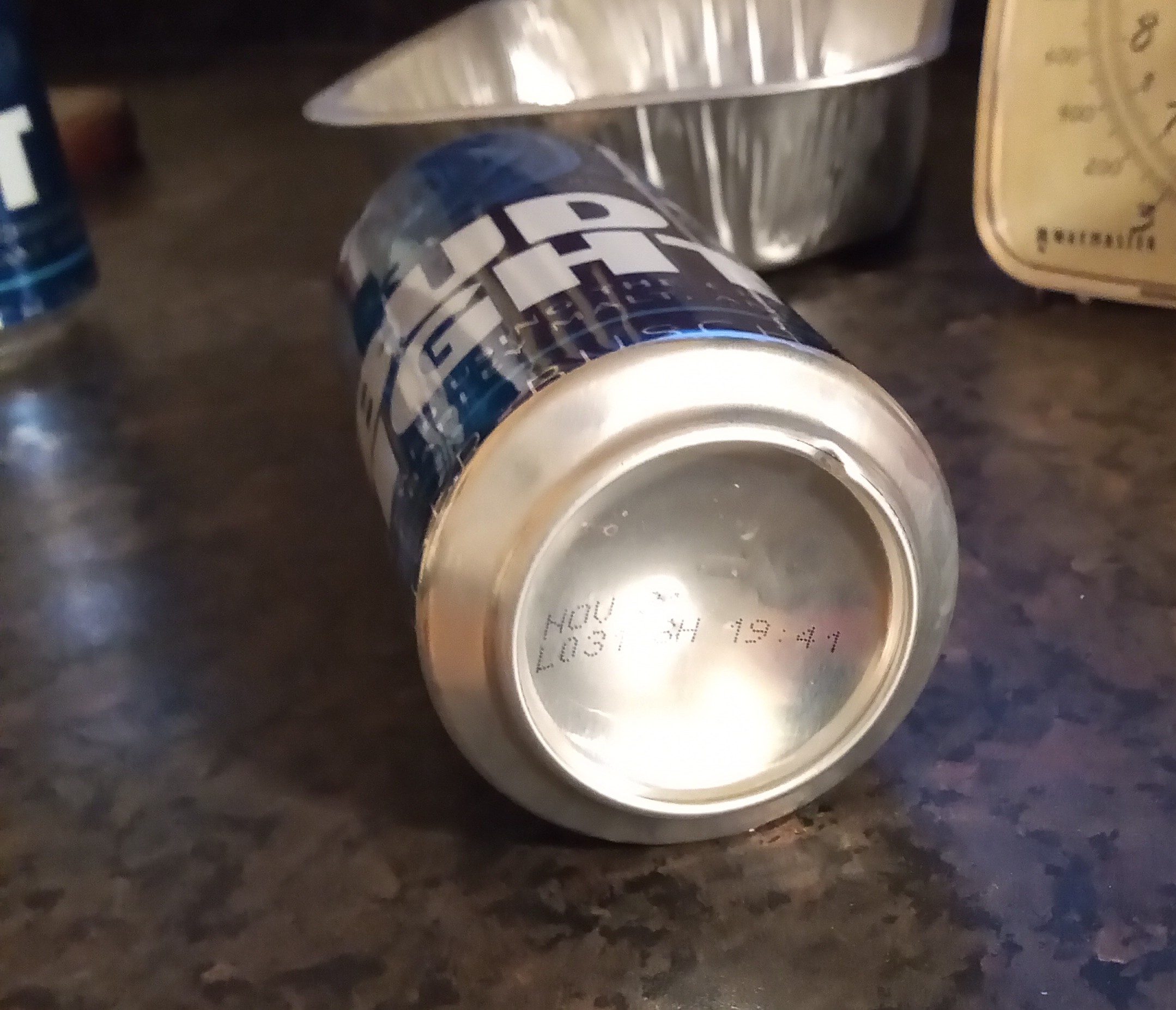 Budweiser complaint Damaged can