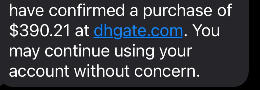 DHgate.com complaint U have my money I have no conformation