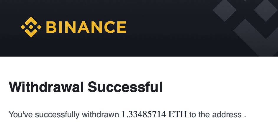 Binance complaint Withdrawal that has not arrive to Metamask