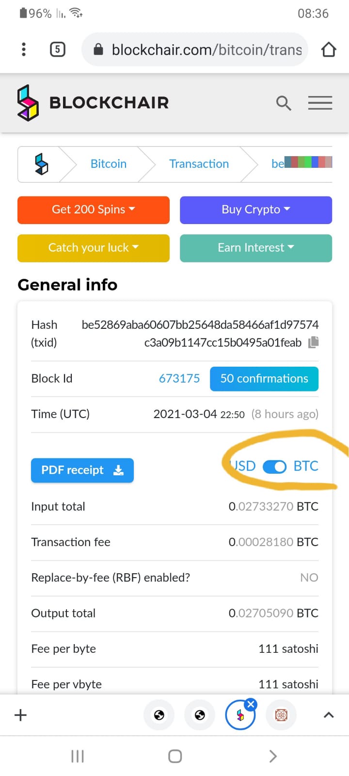 Binance complaint Could not recieve BTC in my Wallet