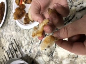 Plastic in mushrooms