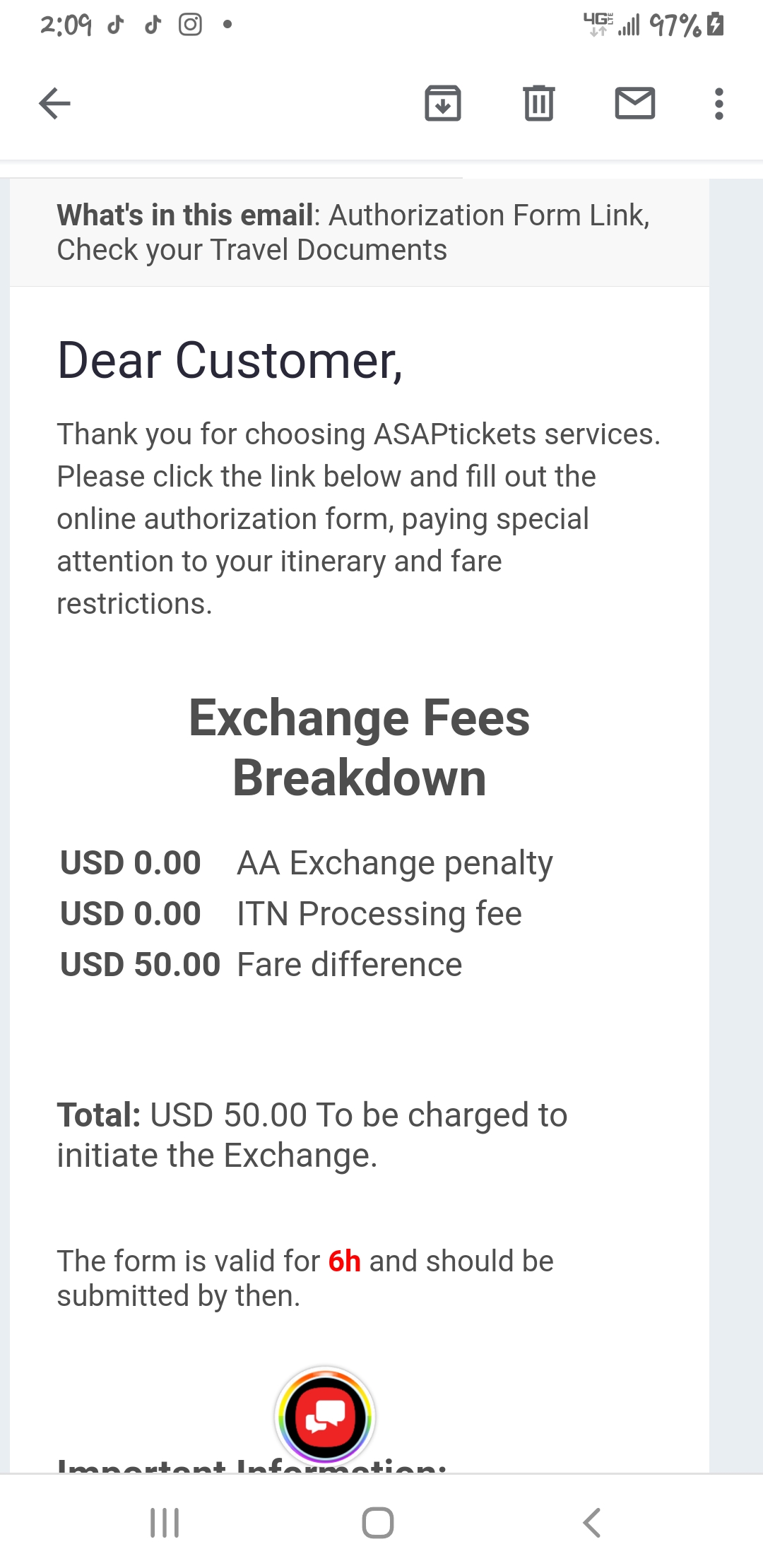 ASAP Tickets complaint My tickets been canceled an I paid full price