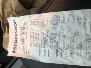 Stop and Shop complaint Exchange denied with receipt for no reason