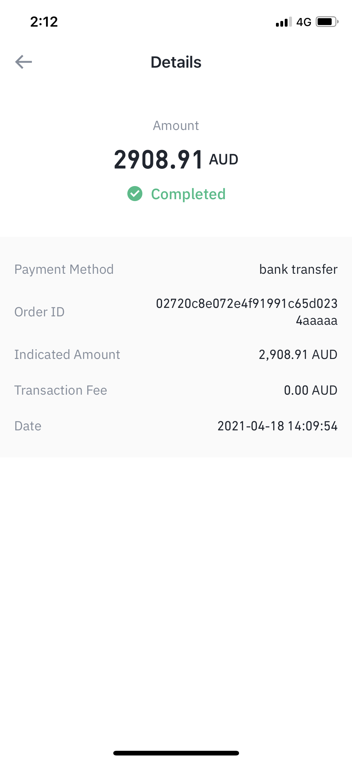 Binance complaint Waiting for my withdrawal money into my bank account it’s been more than 24hrs.