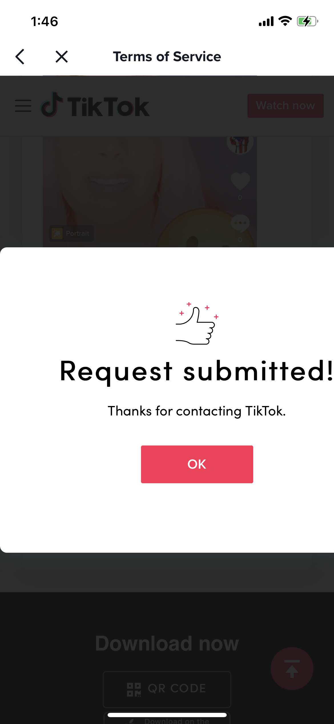 TikTok complaint Discrimination and false accusations
