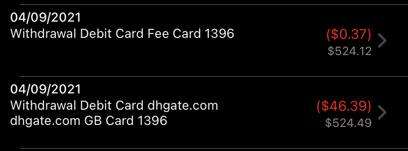 DHgate.com complaint I believe i was scammed