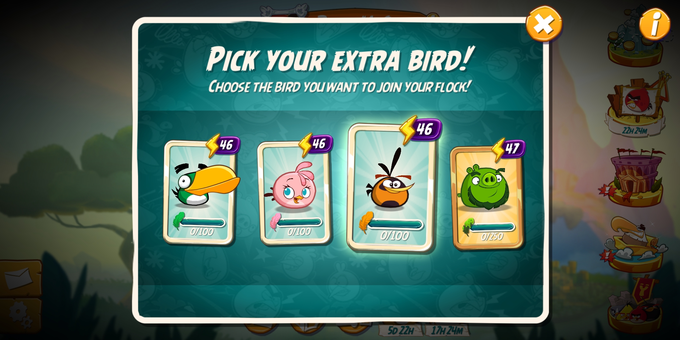 Rovio complaint I have lost all of my extra birds flock powers