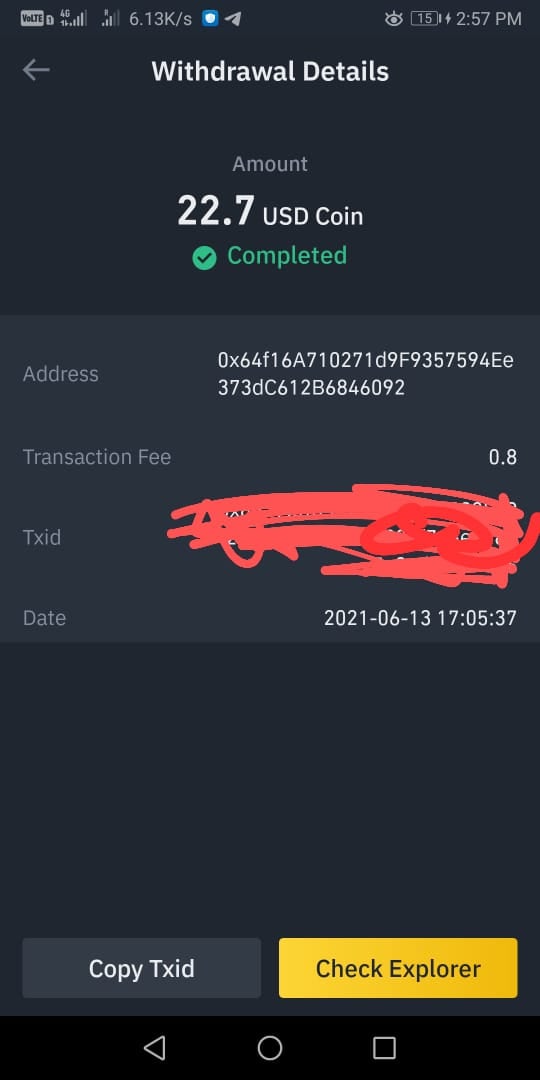 Coinbase complaint My Usdc payment not received