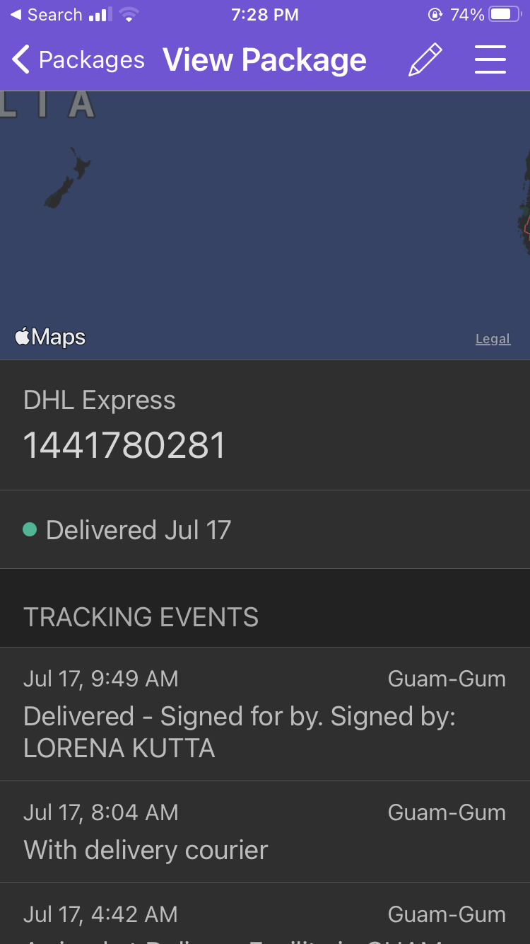 ROMWE complaint WRONG DELIVERY LOCATION