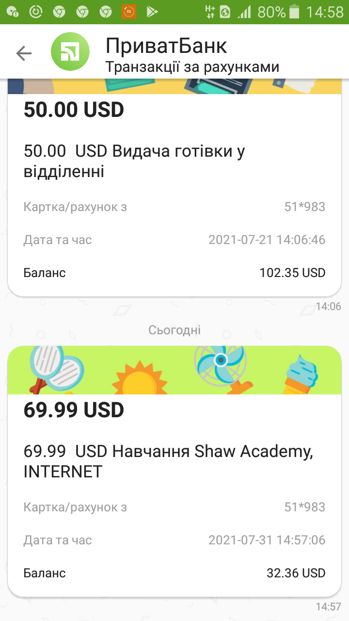 Shaw Academy complaint REQUEST OF REFUND 69.99 USD