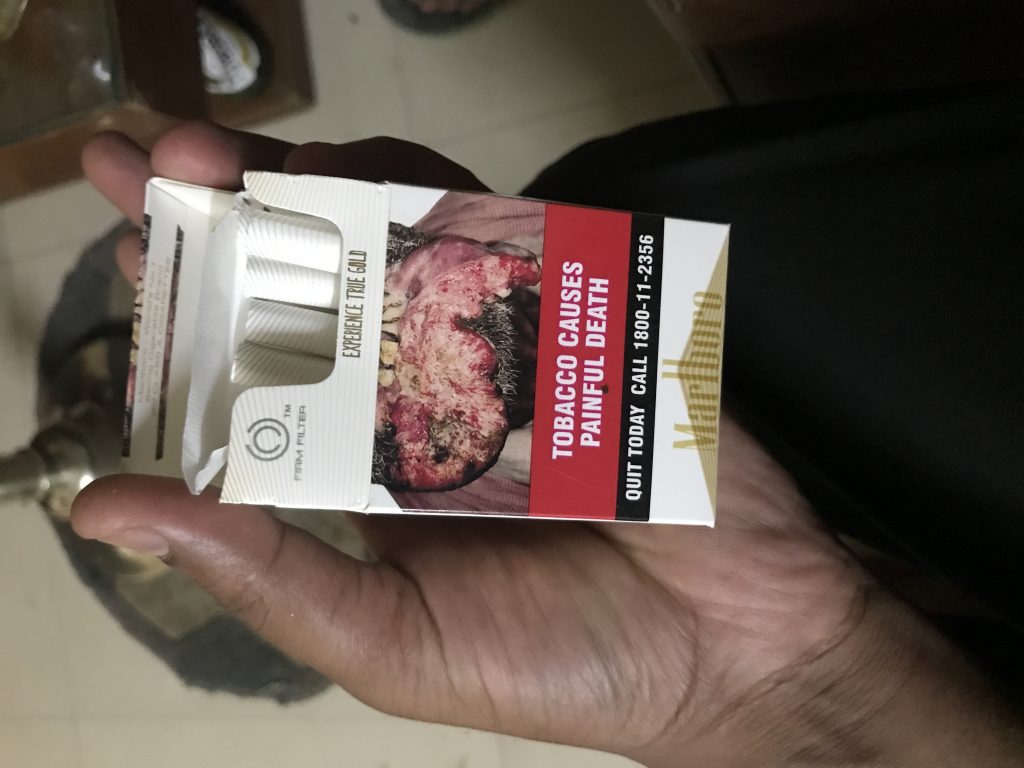 Evidence uploaded with this complaint about Marlboro