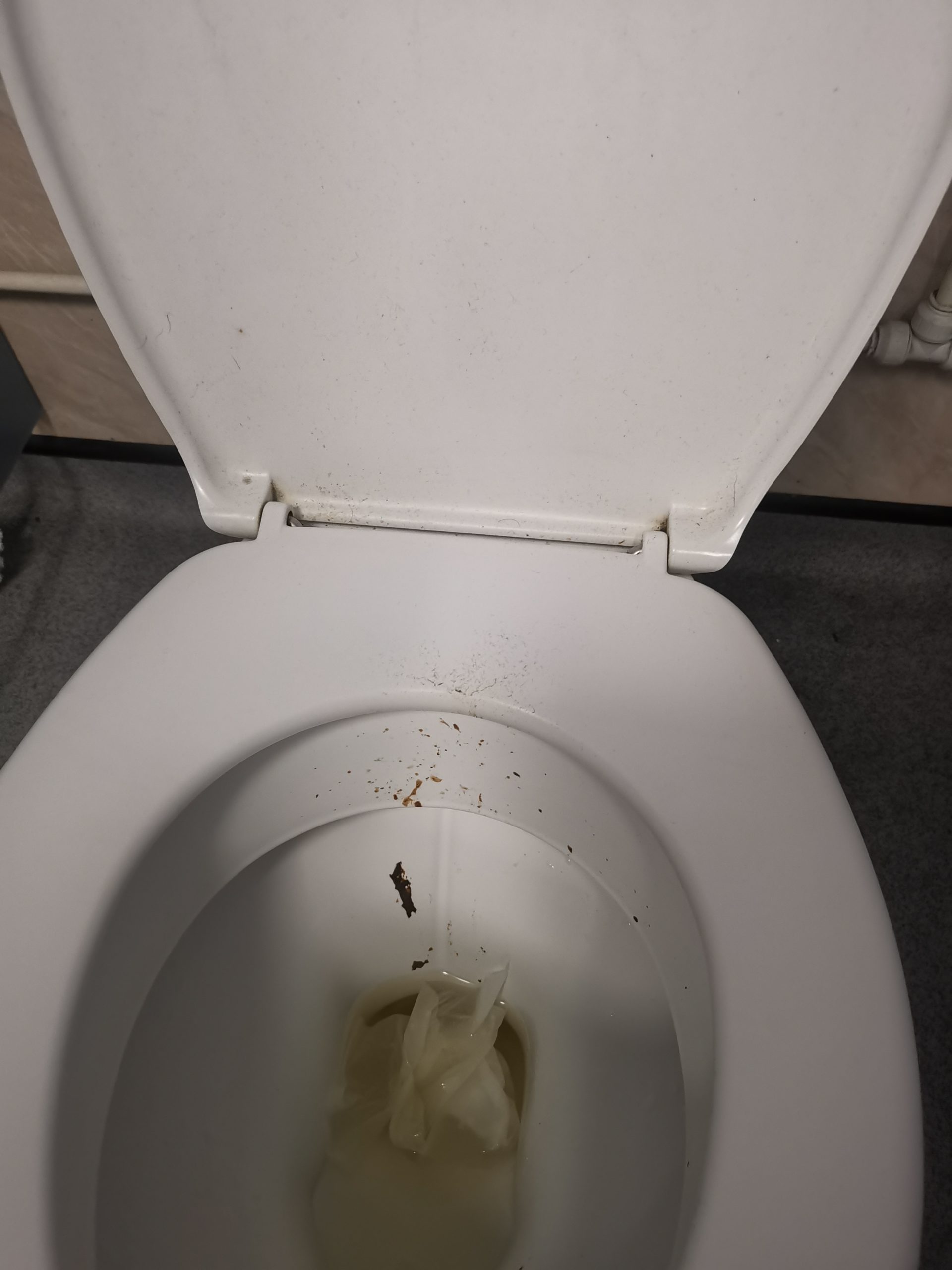 Booker Wholesale complaint Toilets are never clean