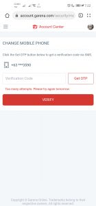 Account issues