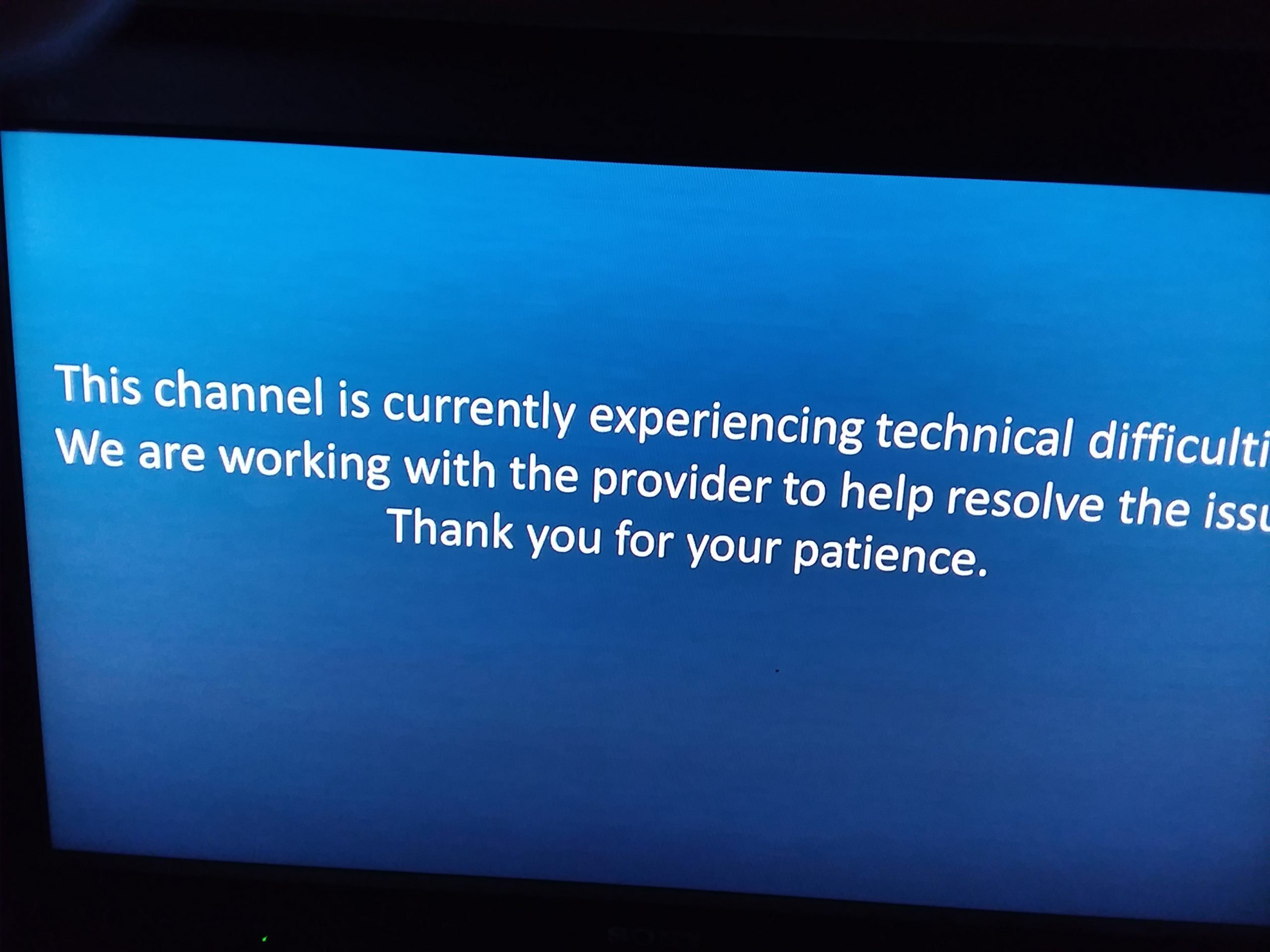 NBC complaint Very POOR channel reception.