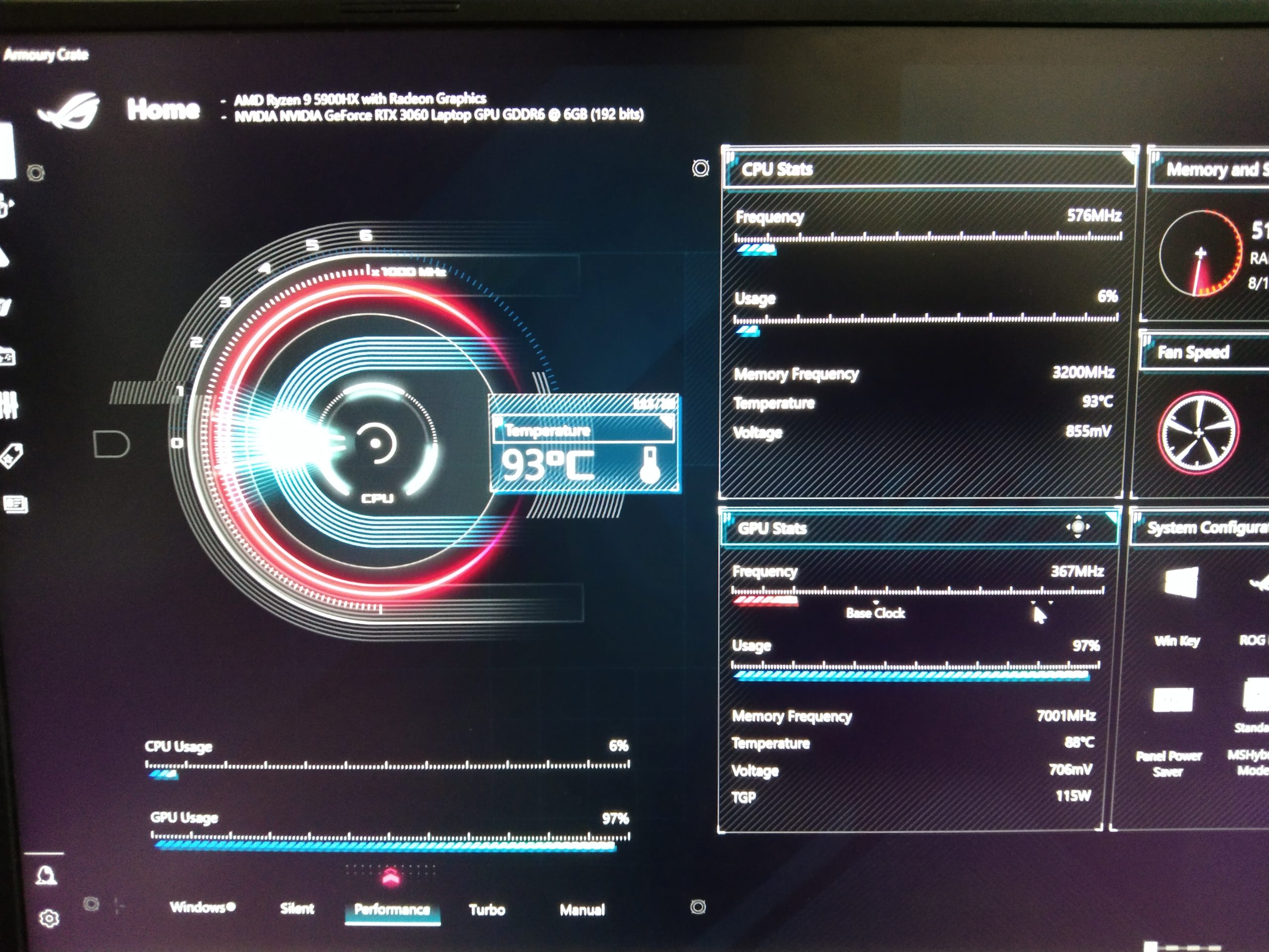 ASUS complaint Heating Issue