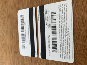 Odeon gift card