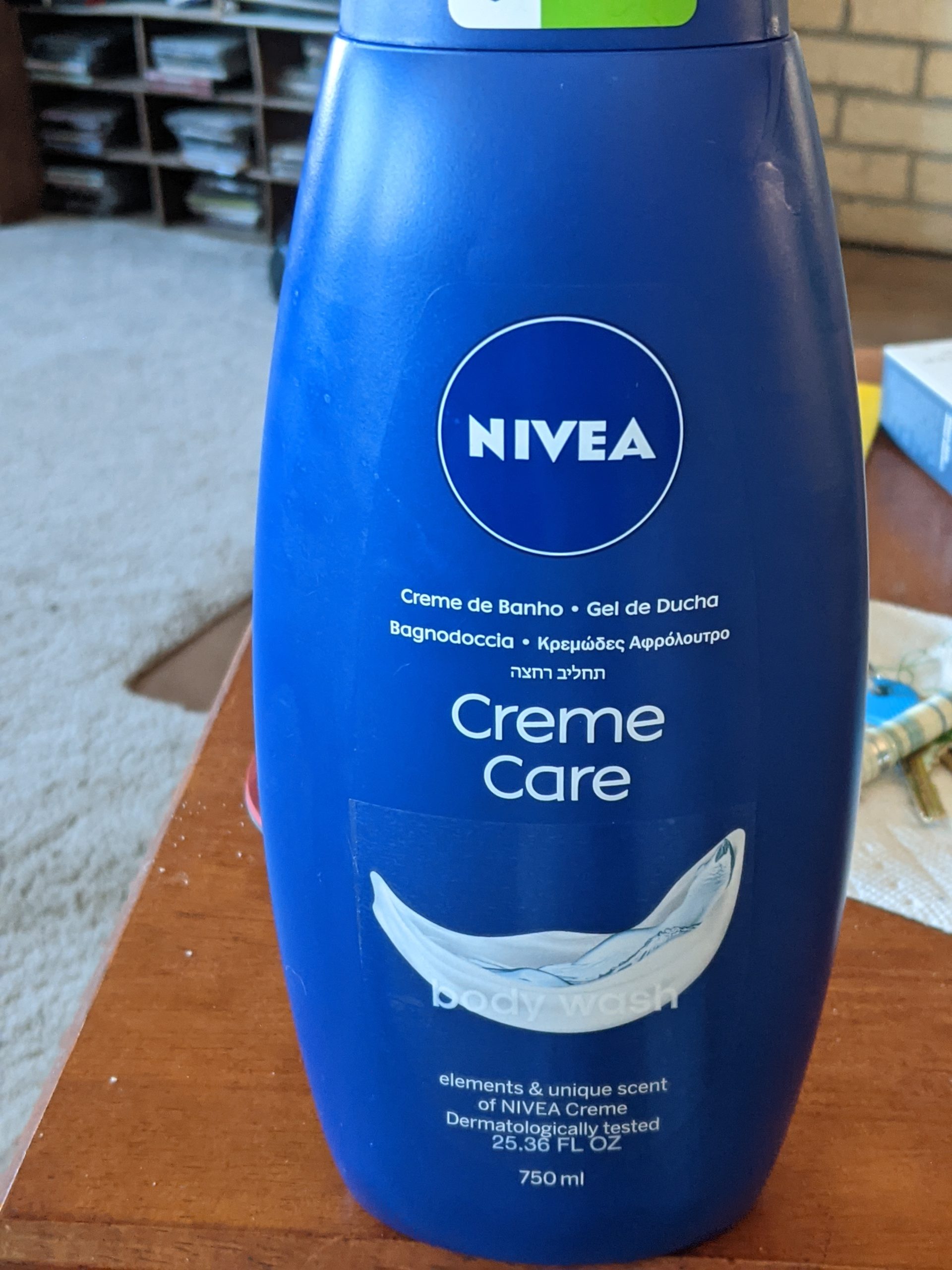 Nivea complaint Deceiving label on creme care body wash