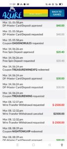 Withdrawal out of protocol time frame