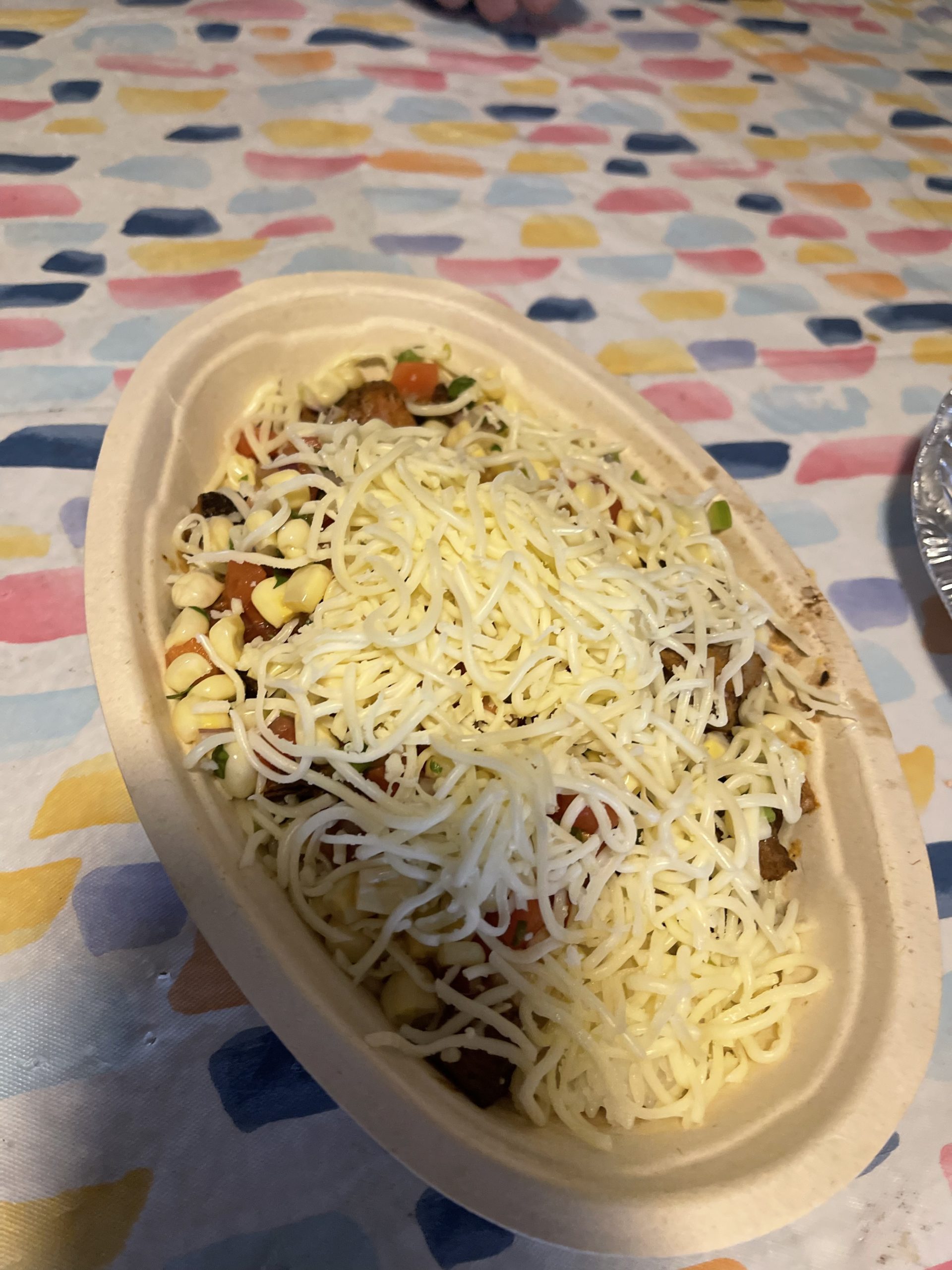 Chipotle complaint Wrong item