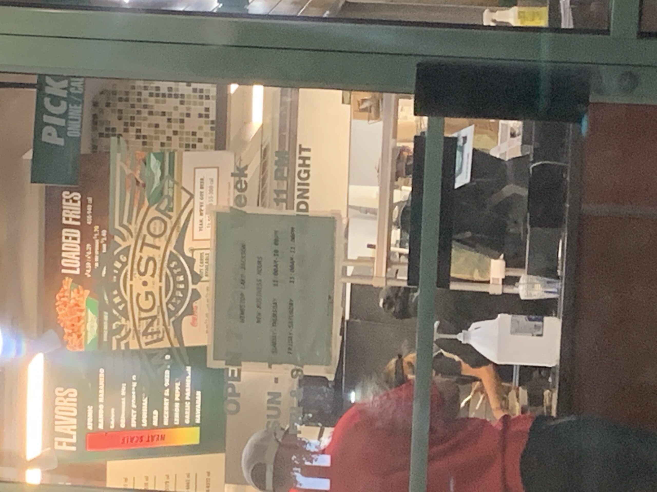 Wingstop complaint Time and refused seevice