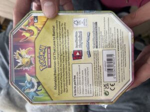 Pokémon boxes have all been tampered with