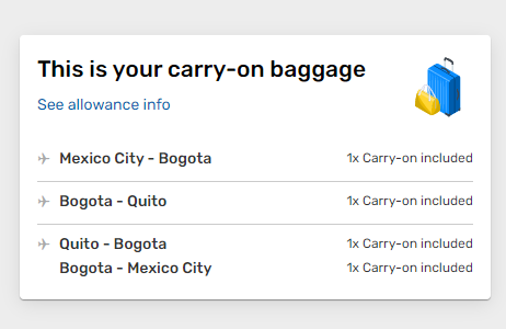 eDreams complaint Wrong information regarding luggage on my flight
