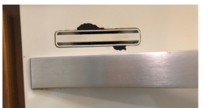 whirlpool white ice dishwasher rusting near air vent