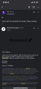 Shut down my account  kept thousands of dollars