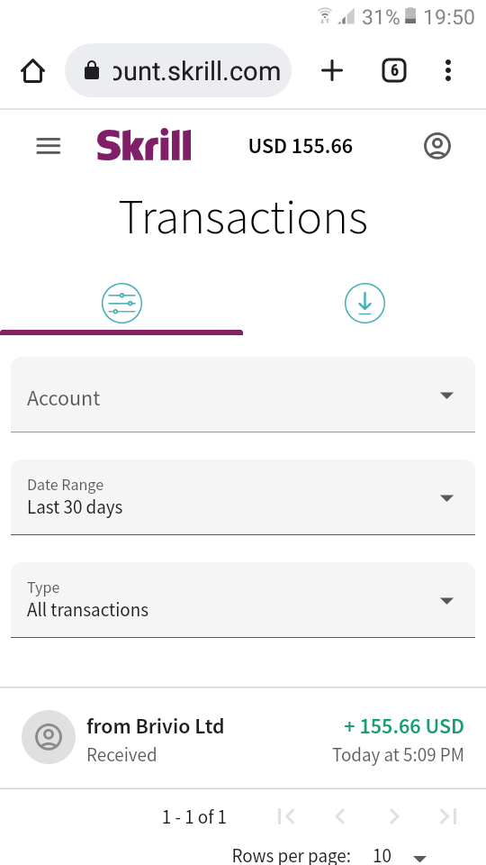 Skrill complaint account termination with remaining balance