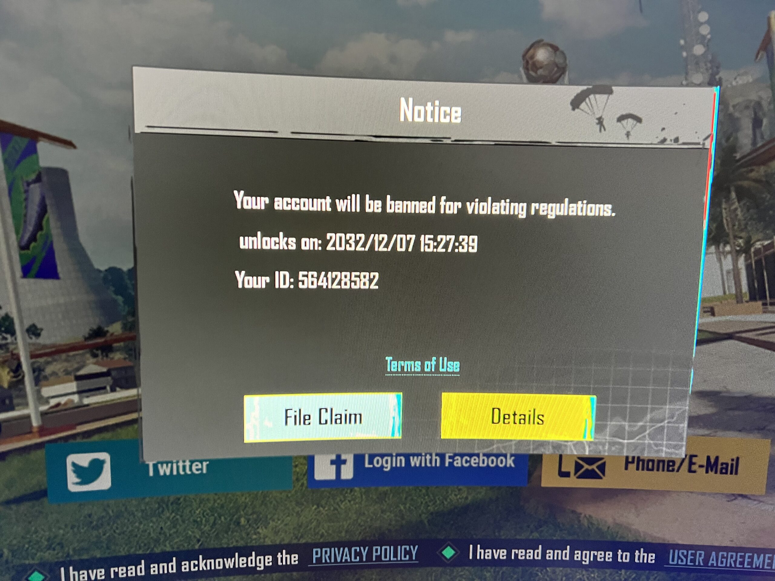 PUBG MOBILE complaint My Account Has Been Banned For No Reasons