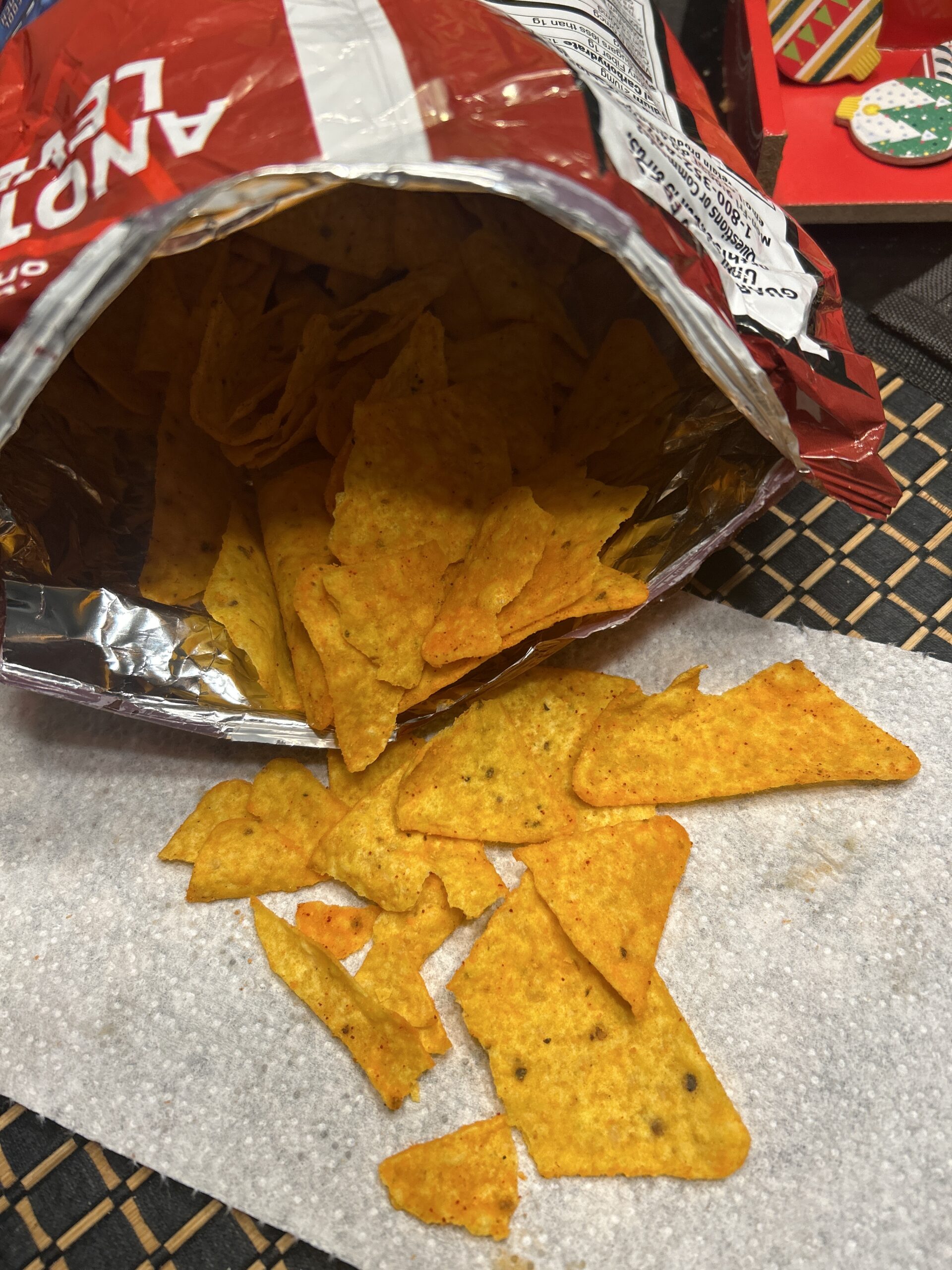 Doritos complaint Not enough Cheese in the chips