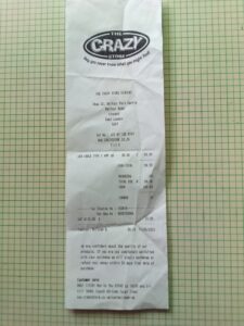 Item removed  stolen by packer