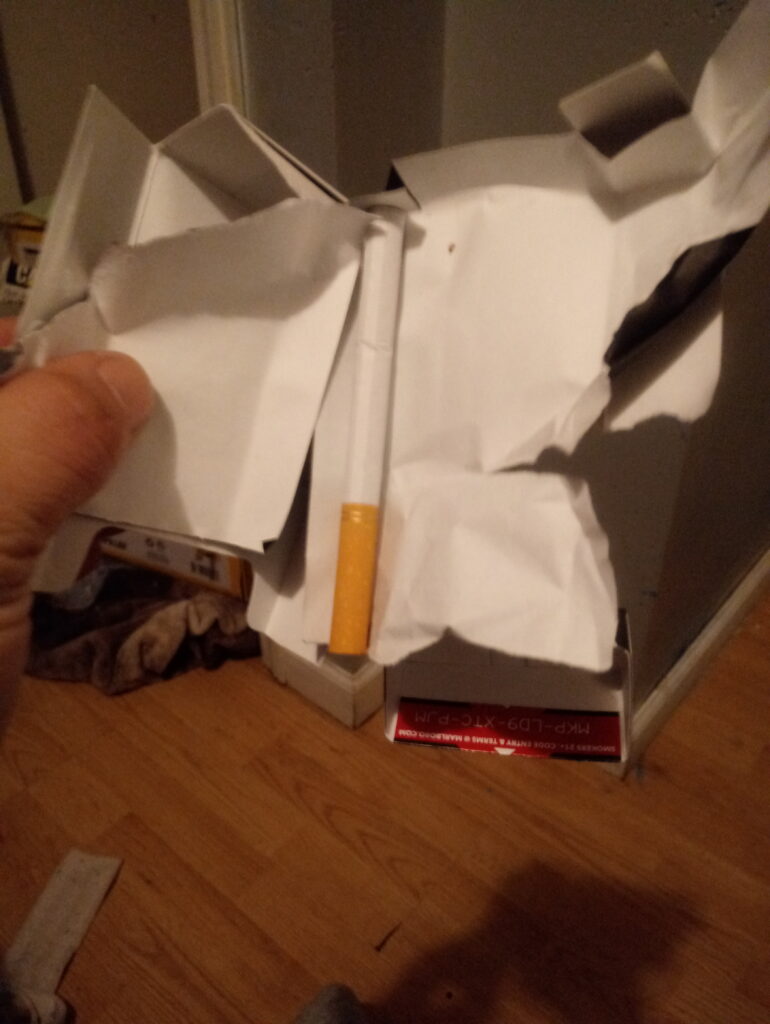 Evidence uploaded with this complaint about Marlboro