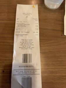 Prices too high for 1/2 sandwich