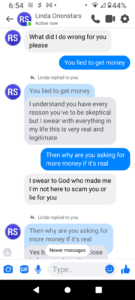 Stolen money
