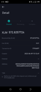 Deposit missing