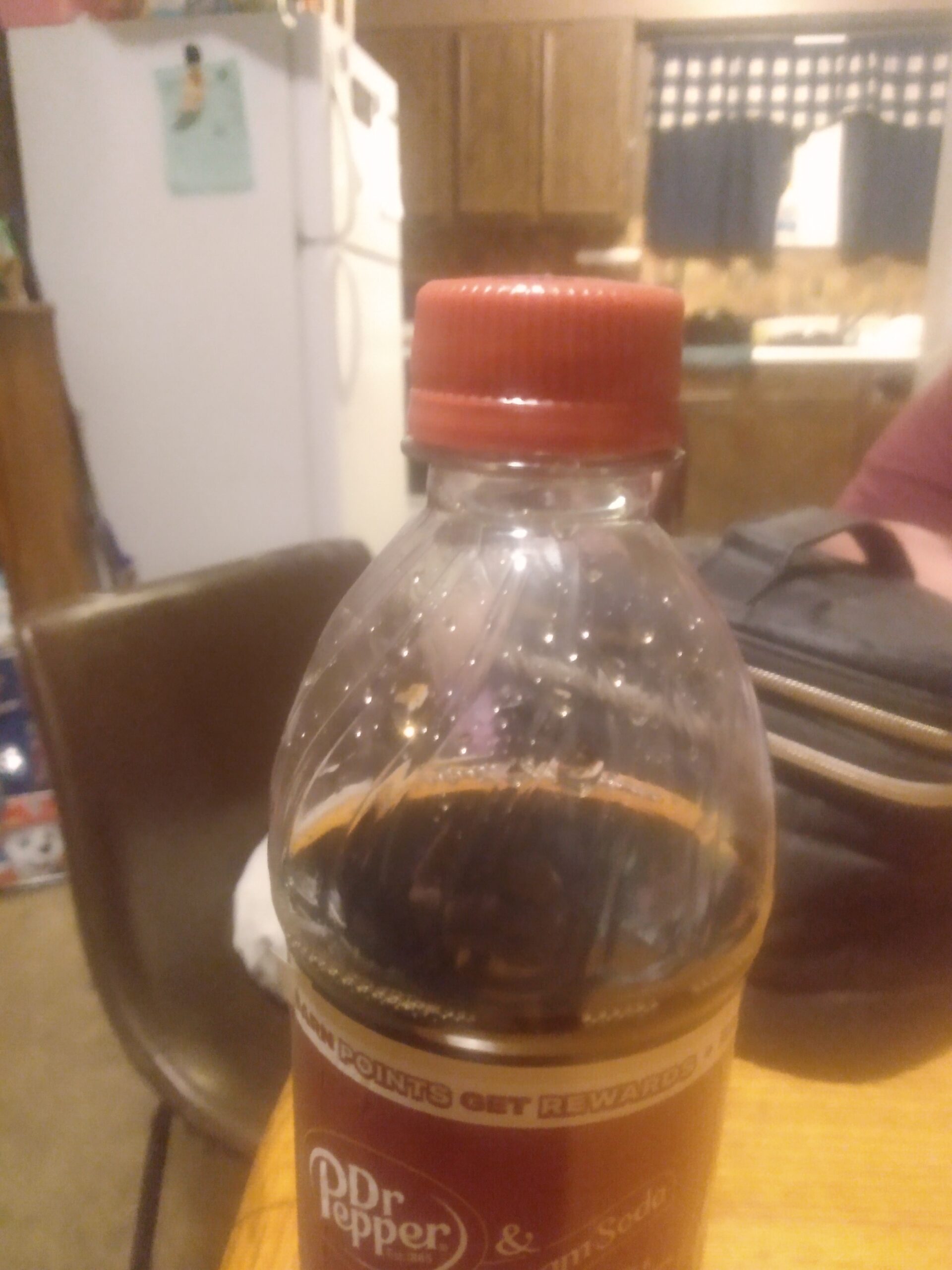 Unfilled bottle seal intact