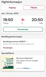 No check-in for flight (had to pay 45€)