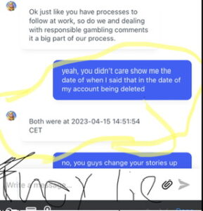 Unpaid Winnings and Account Deletion Controversy”