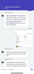Account locked