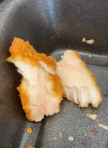 Raw chicken