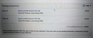 Charged twice not refunded
