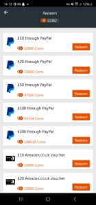 Not got my money from them