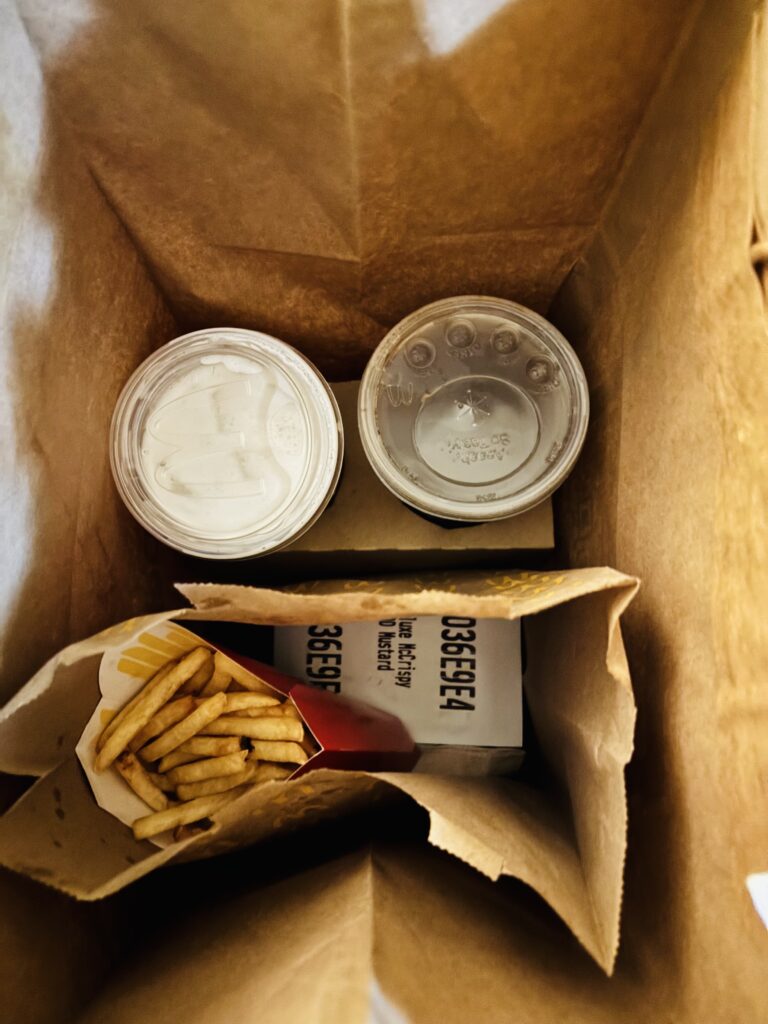 Evidence uploaded with this complaint about McDonald’s