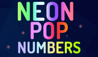 Neon Pop Numbers logo